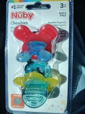 Nuby Chewbies Multi-textured Teether 2pc BPA ...