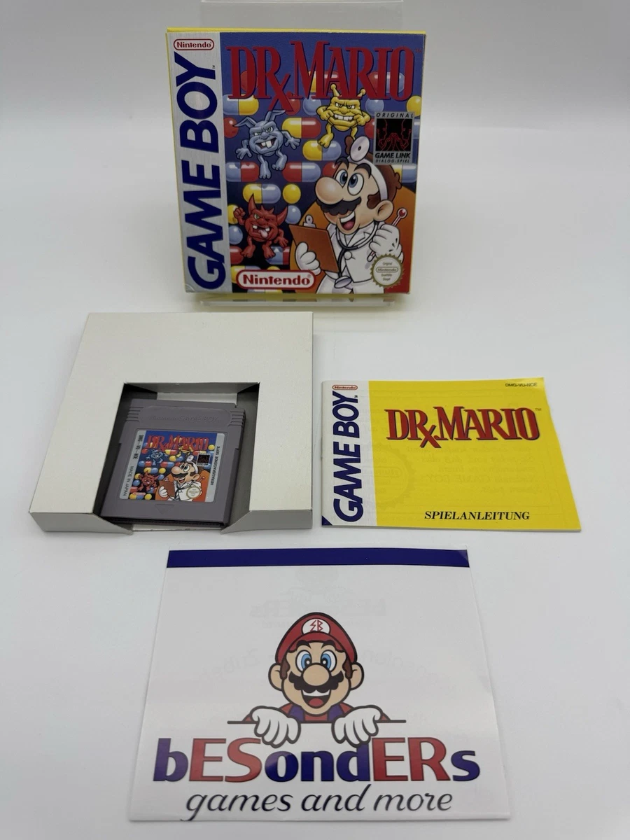 Nintendo - Game Boy - Dr. Mario - Embalaje original - Cib - Pal