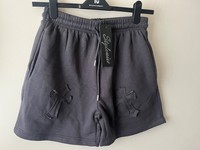Stylewise Shorts Size M 10-12 New Grey Sweatpants Casual 