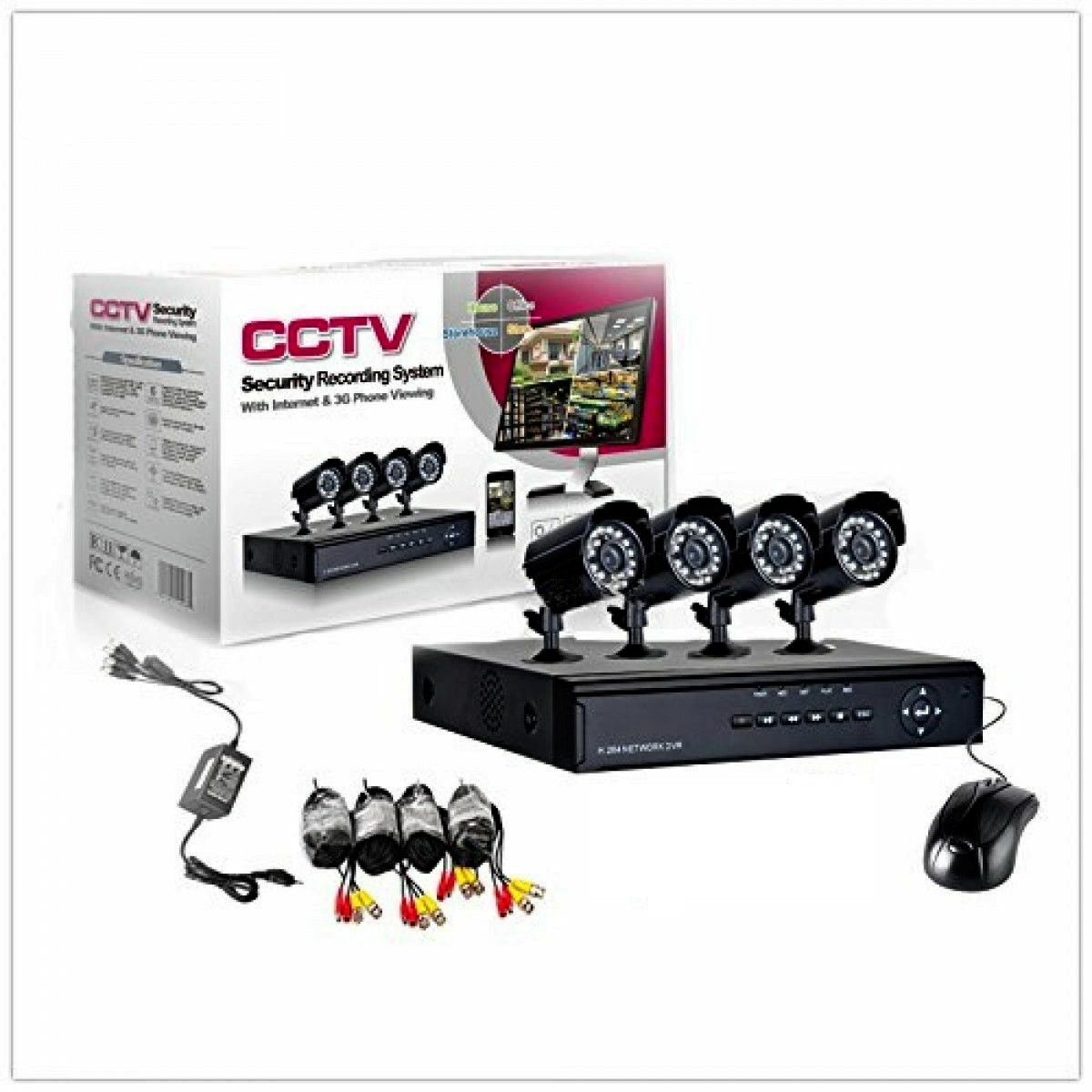Kit CCTV 4 Telecamere + DVR + Alimentatore Prezzo Shock Sicurezza