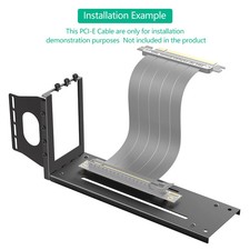 Video Card Holder Support Graphics Card Bracket 3 Slots Metal Vertical GPU Stand