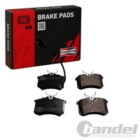 Champion BremsbelÄGe Satz Hinten Passend FüR Seat Cordoba Ibiza Skoda Fabia Feli