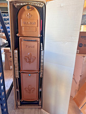Fleur De Lis - Decorative Cast Aluminum Mailb...