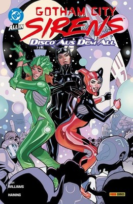 Gotham City Sirens: Disco aus dem All | Leah Williams, Haining | deutsch