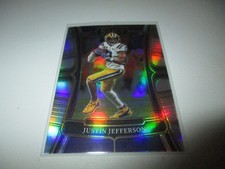 Justin Jefferson 2023 Panini Select Draft Picks Silver Prizm #52