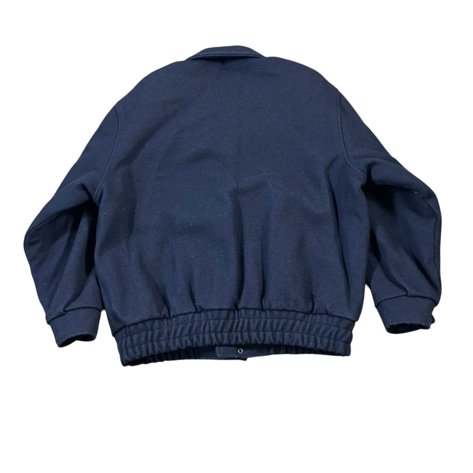 Vintage 70's DASH Mens Size Medium Wool Coat Winter Bomber Varsity Jacket thumbnail 2