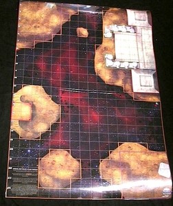 MARVEL HEROCLIX - SUPERNOVA DEEP SPACE OUTDOOR MAP 2006 WIZKIDS 30 X 20