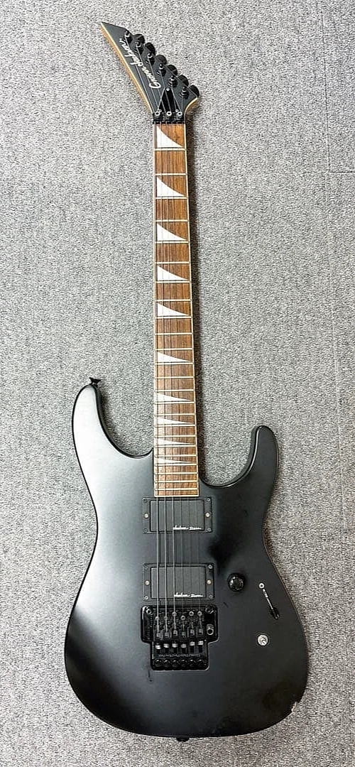 Grover Jackson Dinky Black Floyd Rose Reverse Head Vintage Guitar
