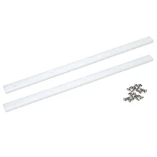 GYOFFULL Crosscut Sled for Table Saw UHMW Plastic 3/4" X 3/8" X 17" with Pred...