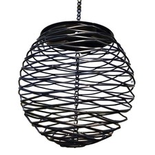 Outdoor Bird Feeder Hanging Large Basket Holder Feeding Tool Easy to Fill Bird
