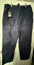 Men's Navy Trojan Work Trousers, Protective PPE 40W Tall New