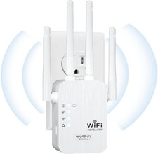 2025 WiFi Extenders Signal Booster for Home Long Range Up to 9800 sq. ft  40 De