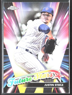 2024 Topps Chrome Justin Steele #FS-8 Future Stars Cubs