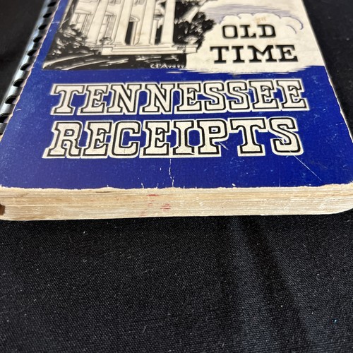 1943 Nashville cookbook Ole Time Tennessee Receipts Witherspoon Handwritten VTG - Picture 3 of 15