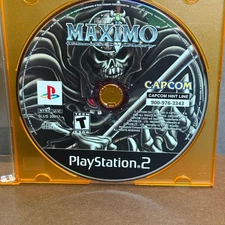 Maximo Ghosts to Glory PlayStation 2 Video Game Capcom Disc Only