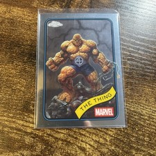 2025 Topps Chrome Marvel The Thing Base #109