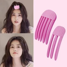 Fluffy Hairpin Curling Bangs Clips Hair Roots Volumizing Hair Clips Women A3