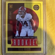 2023 Panini Legacy Rookies Brian Branch #187 Yellow /150 (RC) Detroit Lions
