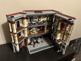 Ghostbusters Firehouse Headquarters Building Block Set 75827 Non Lego Brand