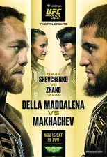 UFC 322 Fight Poster 11x17 Inches - Jack Della Maddalena vs Islam Makhachev NEW