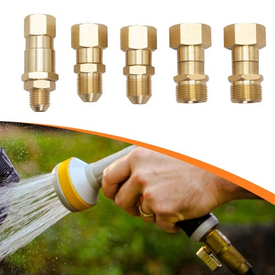 #ad #ad Pressure Washer Swivel Fitting Quick Coupling Connection Kink Stainless Steel $37.23