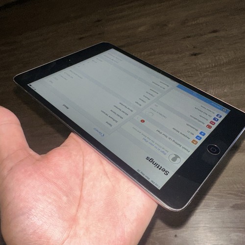 Apple iPad Mini 2 32GB WiFi Space Gray Tablet A A1489 - Picture 6 of 14
