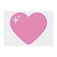 'Pink Heart' Temporary Tattoos / Transfers TO00056379 