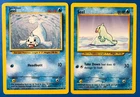 Seel 81/105 Neo Destiny & 41/102 Base Set - Pokemon Tcg Card Vintage LOT - LP