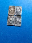 Lot Of 4 1 Gram All Seeing Eye Bars .999 Pure Silver