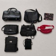 Lot of 8 Purses and Handbags Various Brands and Colors