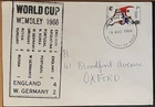 g(GB-2310) GB 1966 FDC England Winners World Cup with Harrow & Wembley postmark