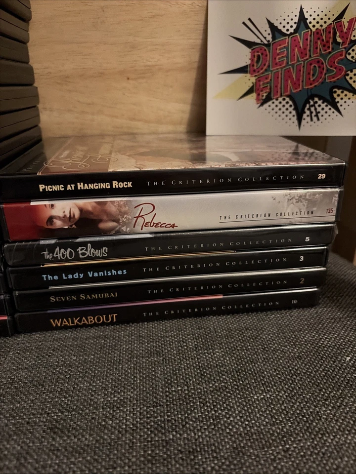 Criterion Collection DVD Lot 46 OOP Rushmore Seven Samurai Robocop Kevin Smith - Image 4 of 4