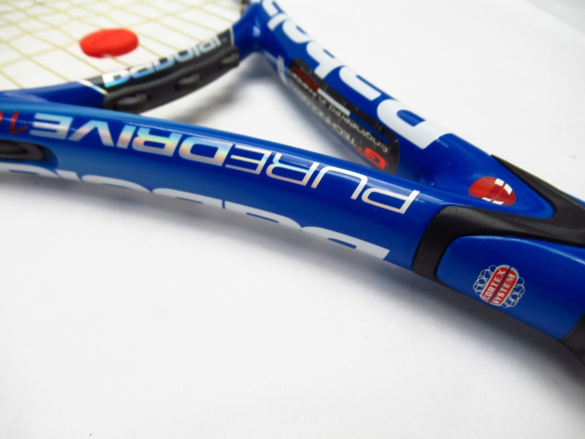 2009 BABOLAT PURE DRIVE 107 TENNIS RACQUET (4 1/4) NEW GRIP