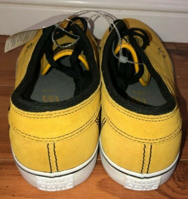 Converse Cons Sea Star LS OX Leather Vintage Shoes Gold Mens  display picture 2