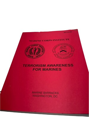 Terrorism awareness for Marines MCI 0210B Marine Corps 1996