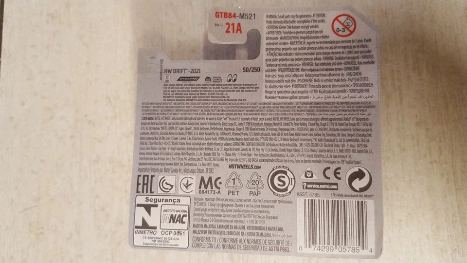 HOT WHEELS - 2021 HW DRIFT, Dodge Van - scale 1:64 #ebayheroes - Immagine 2 di 3