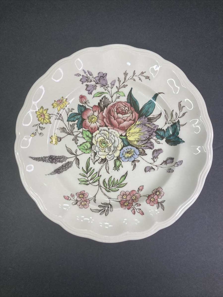 Spode Porcelain Gainsborough Pattern Salad Plates 3/4