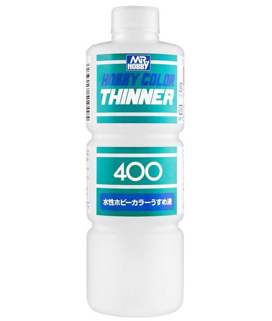 Gunze GSI Mr.Hobby T111 Aqueous Hobby Color Thinner (400ml) for Model Kits