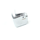 4x Durable Guitar Amp Speaker Cabinet Steel Corners 3-Side 35mm ,Chrome