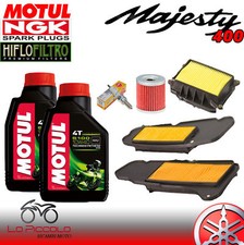 YAMAHA MAJESTY 400 2007 2008 2009 OIL FILTERS CANDLE CUTTING KIT YP YP400