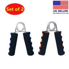 2X Exercise Foam Hand Grippers Forearm Grip Strengthener Grips heavy Exerciser