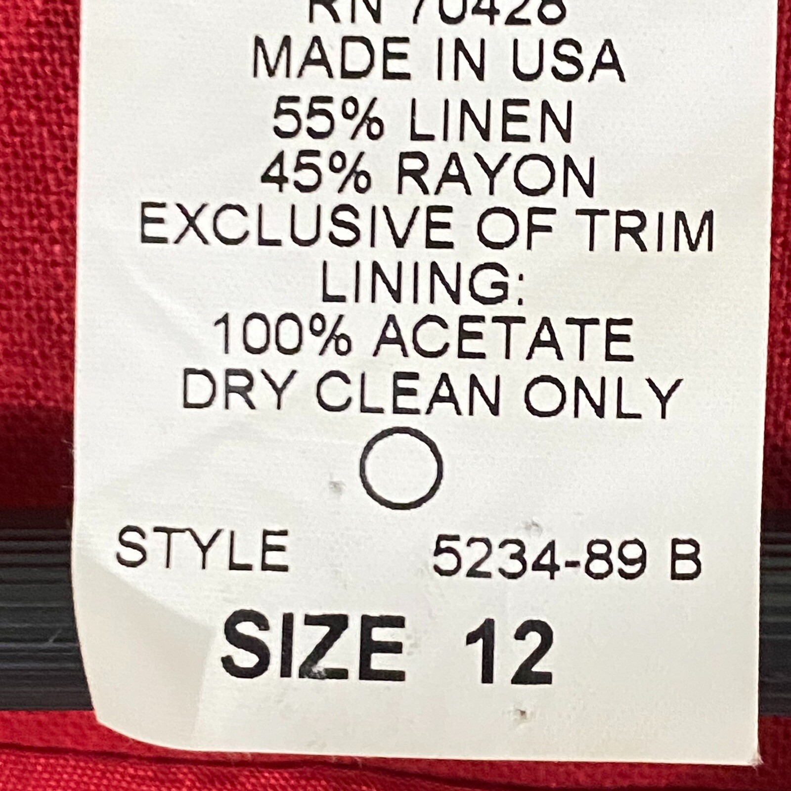 Patchwork Linen Blend Toile Jacket Blazer Lagenlo… - image 10