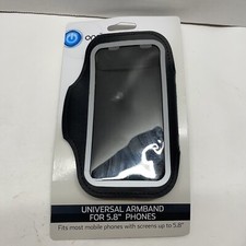 BRAND NEW ONN UNIVERSAL BLACK ARMBAND FOR 5.8" PHONES