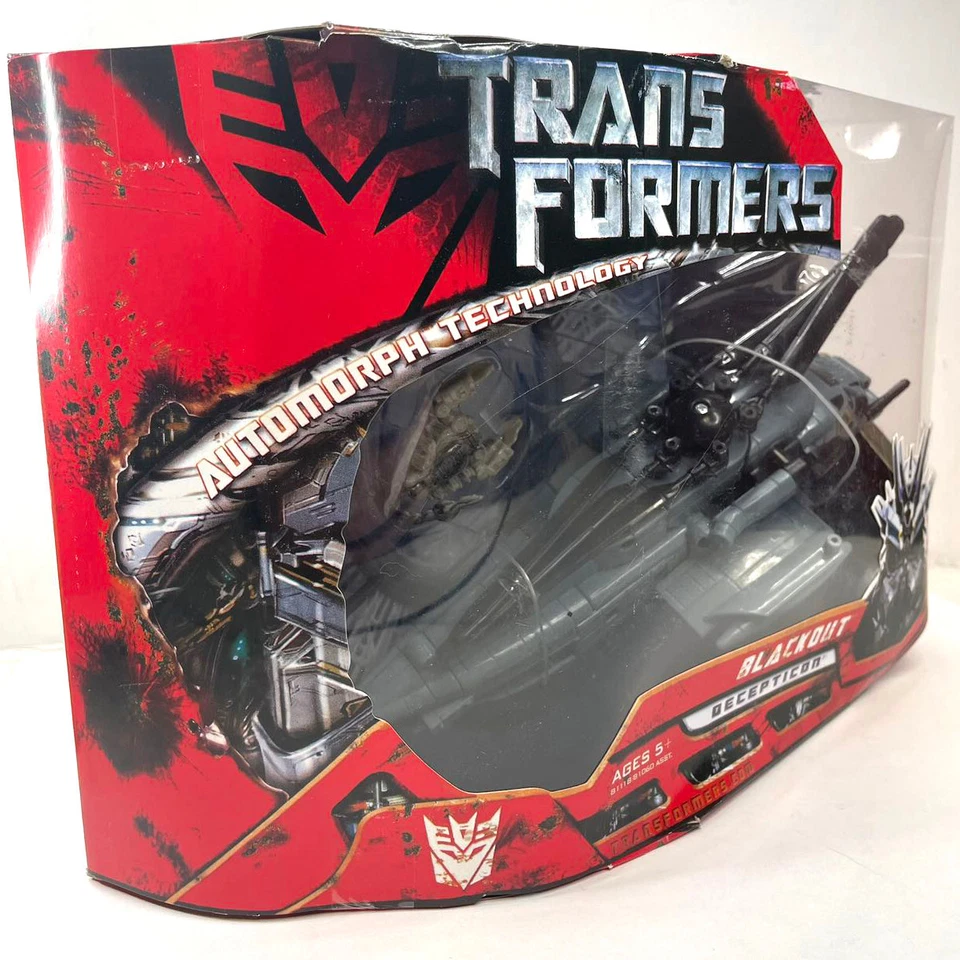 Figura de acción Transformers Movie Blackout con Scorponok Voyager Class Decepticon Foto 3 de 4