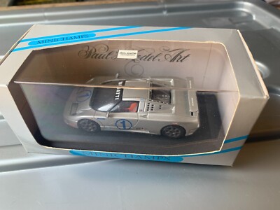 MINICHAMPS BUGATTI EB 110 SUPER SPORTS SILVER, #1, 1:43