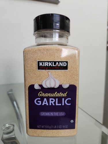 🔥 Kirkland Signature Granulated California Garlic 18 oz 🔥 - 第 1/4 張圖片