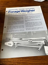 A.O. Smith Harvestore Forage Weigher Brochure FCCA