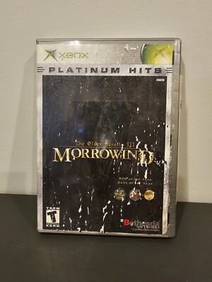 Elder Scrolls III: Morrowind (Microsoft Xbox, 2003) Complete w/Manual - Utnested
