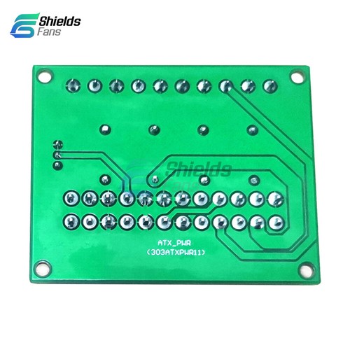 24/20 Pin ATX Desktop PC Power Supply Breakout Adapter Extension Board New - Zdjęcie 6 z 8