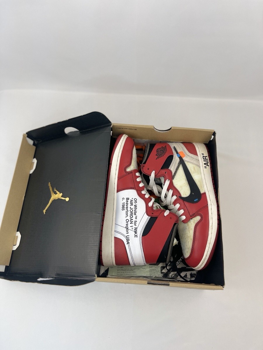 Size 10.5 - Jordan 1 Retro OG x Off-White High Chicago Size 10.5 - Jordan 1 Retro OG x Off-White High Chicago